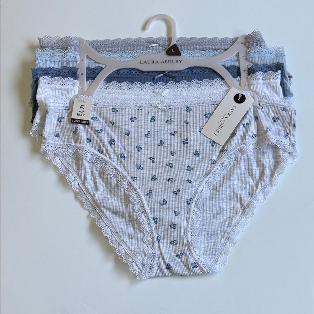 LAURA ASHLEY SUPER SOFT PANTIES SZ L NEW!